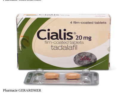 Cialis tadalafil générique
